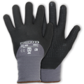 Wortex 6247...6250 nitriilkatte und mikropunktidega Handschuhe