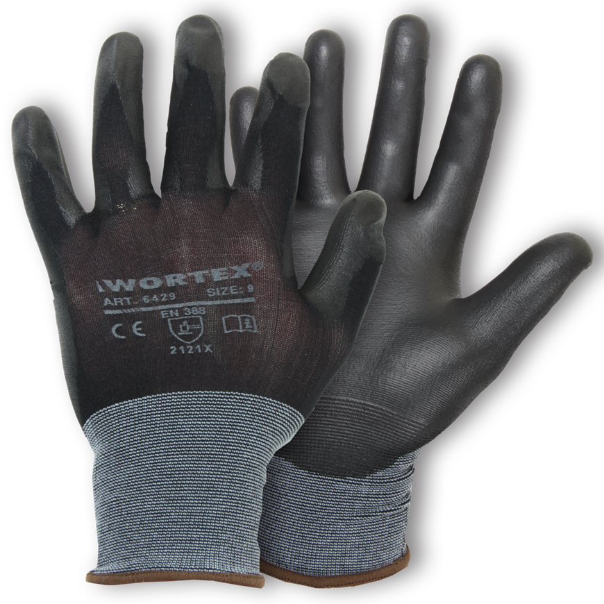 Wortex 6426...6431 ultradünne PU beschichtete Handschuhe