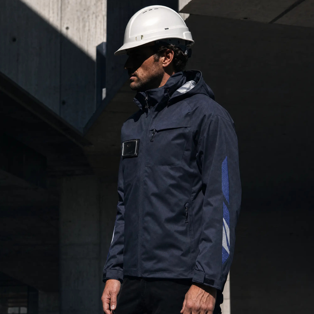 Hardshell-Jacke ACCELERATE dunkelblau