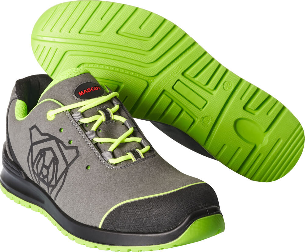Sicherheitsschuh FOOTWEAR CLASSIC grey/lime green