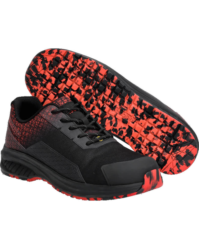 Sicherheitsschuh FOOTWEAR ACCELERATE black/traffic red