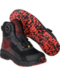 Sicherheitsstiefel FOOTWEAR ACCELERATE black/traffic red