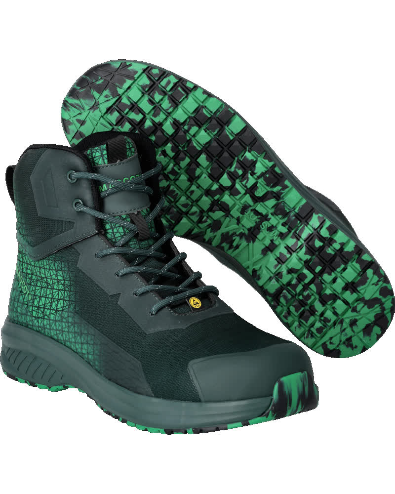 Sicherheitsstiefel FOOTWEAR ACCELERATE green/grass green