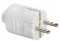 Stecker mit Erdung gerade