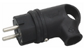 Stecker gerade Gummi IP4