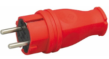 Stecker gerade Gummi Rö