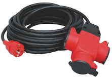 Mehrfachsteckdose 3-v 3G2,5 IP44