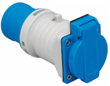 Adapter Cee 216/schuko