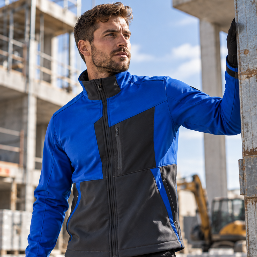 Softshell jaka LIGHT royal/tumši zila