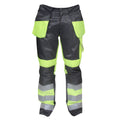 Wortex 111 ripptaskutega Warnschutz- Bundhose gelb