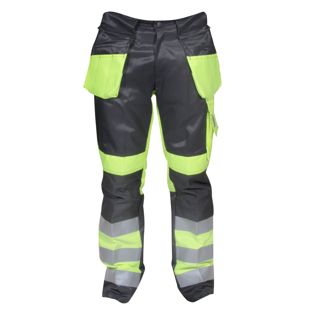Wortex 111 ripptaskutega Warnschutz- Bundhose gelb