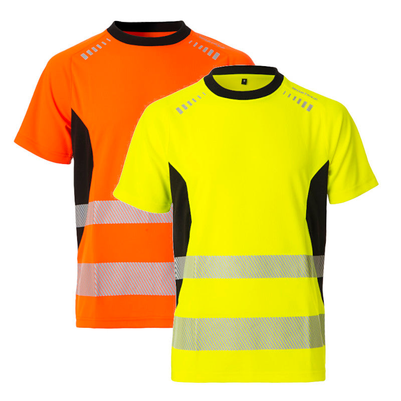 Wortex W911 technisch Warnschutz- T-Shirt orange