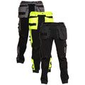 Wortex 930 Stretch-Arbeitshose mit Hängetaschen schwarz