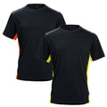 Wortex W905 Funktions-T-Shirt gelb/schwarz