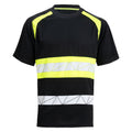 Wortex W907 T-Shirt aus Funktionsmaterial gelb/schwarz