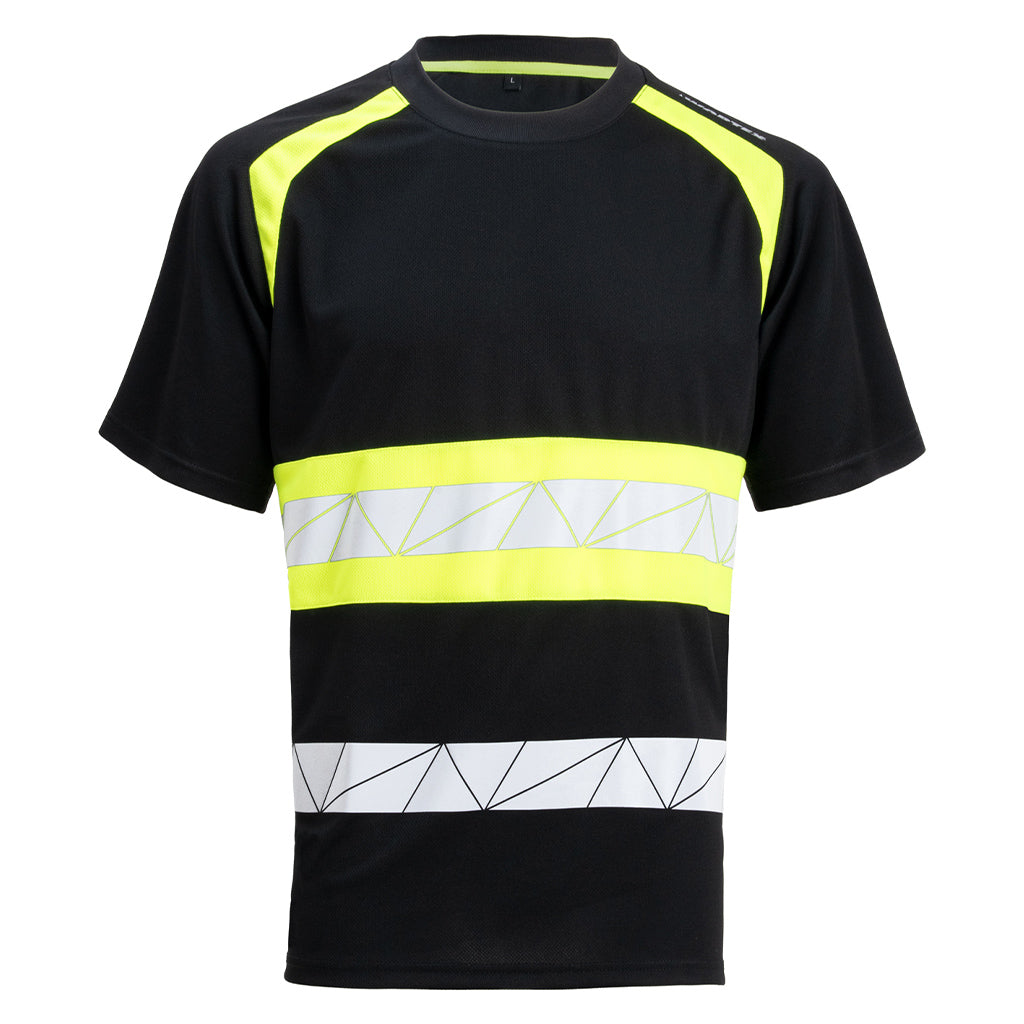 Wortex W907 T-Shirt aus Funktionsmaterial gelb/schwarz