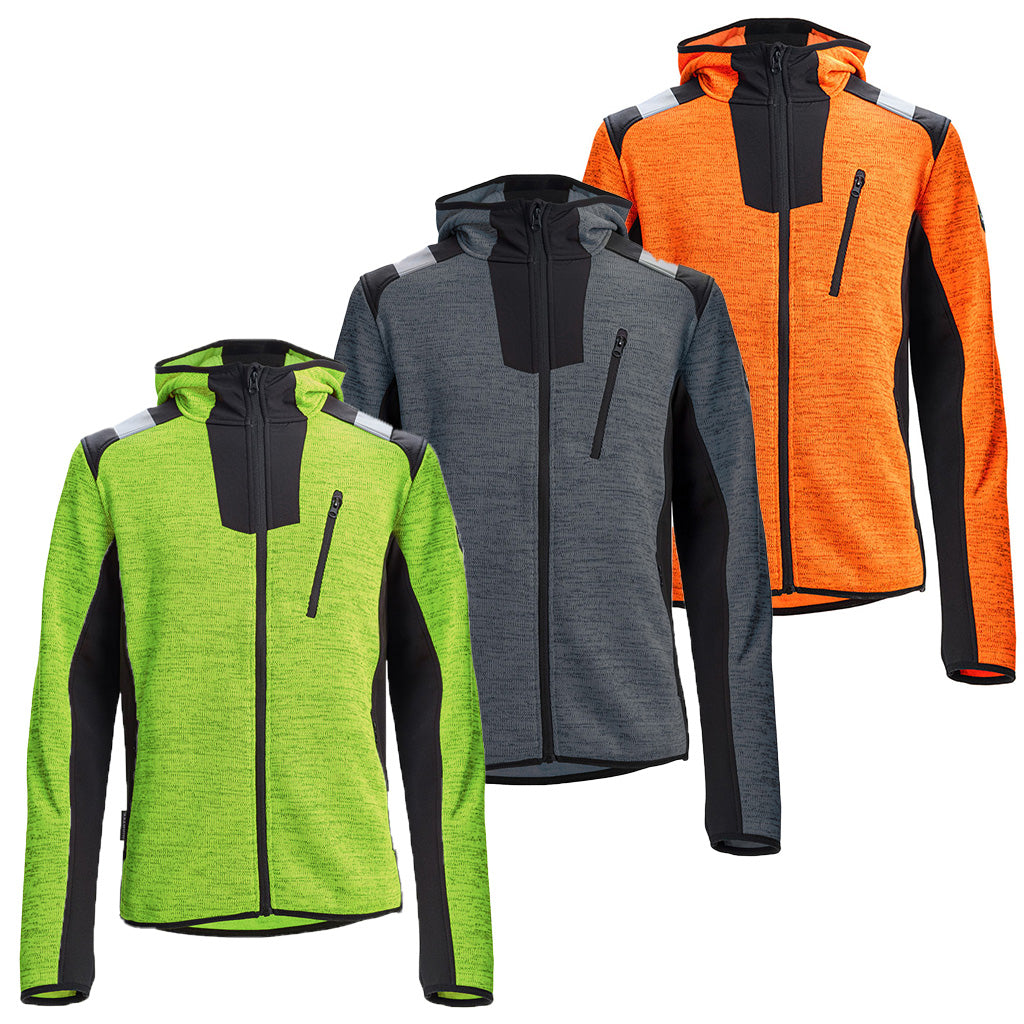 Wortex W922 MACA Sweatshirt mit Kapuze gelb