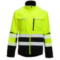 Wortex W925 Warnschutz- stretch Jacke gelb/schwarz
