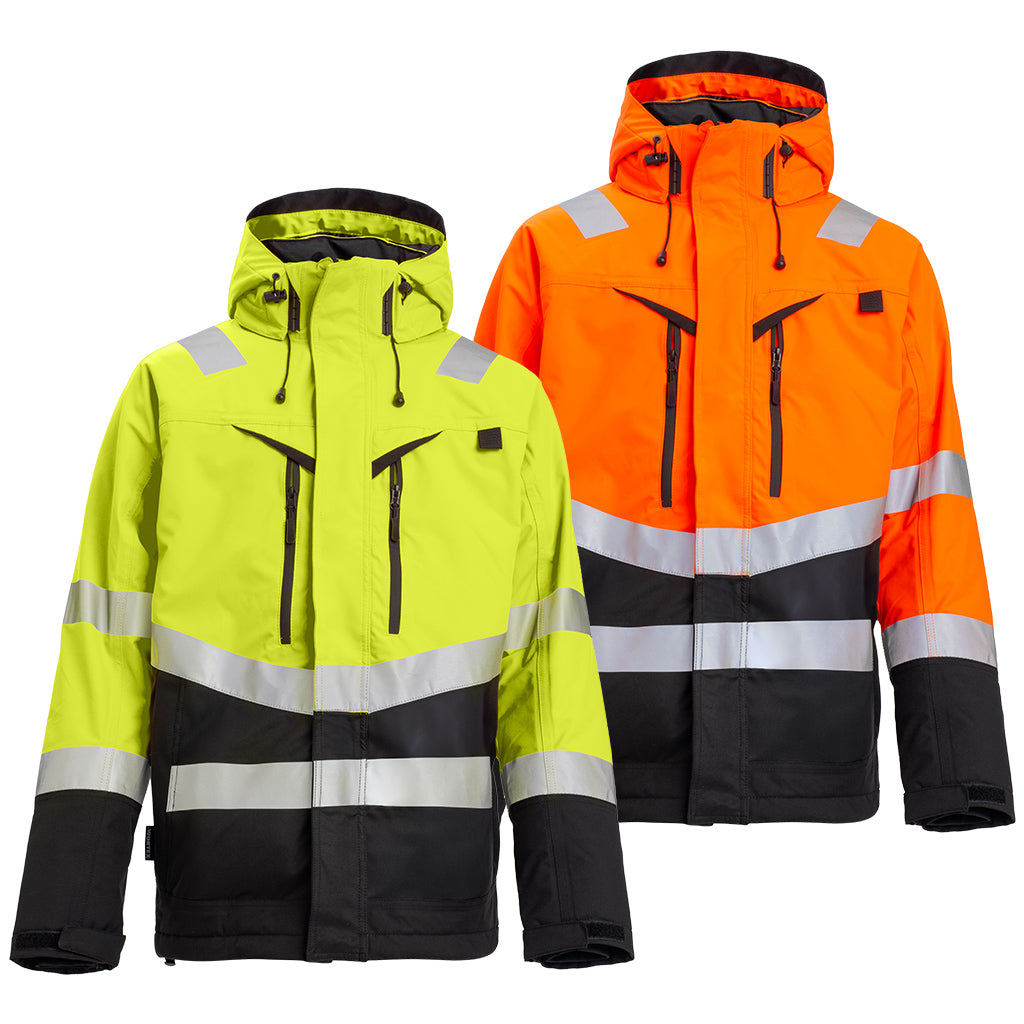Wortex W953 ARCTIC Warnschutz- Winterjacke Neonorange