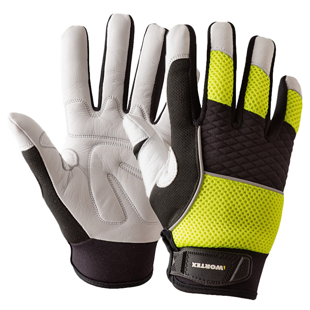 Wortex WG720 Leder/Stoff Arbeitshandschuhe