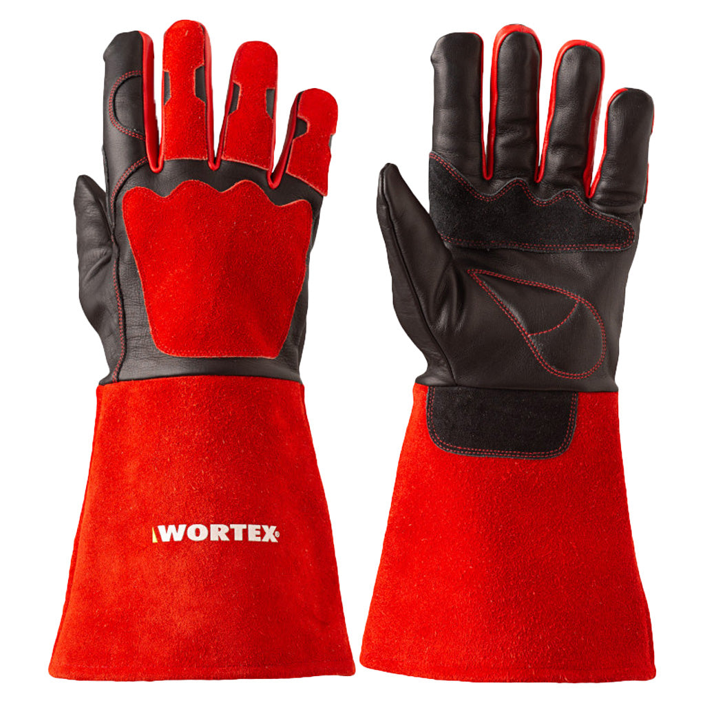 Wortex WG790 gefüttert Leder- Schweißerhandschuhe