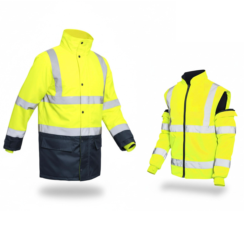 Warnschutzkleidung Active REFLECT Yellow / Navy