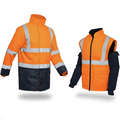 Warnschutzkleidung Active PRIME Orange / Navy