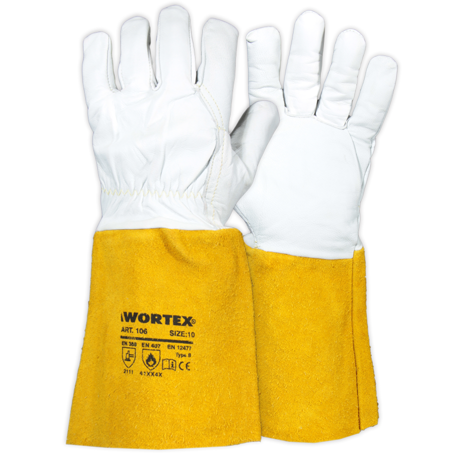 Wortex 106 Leder- TIG Schweißerhandschuhe